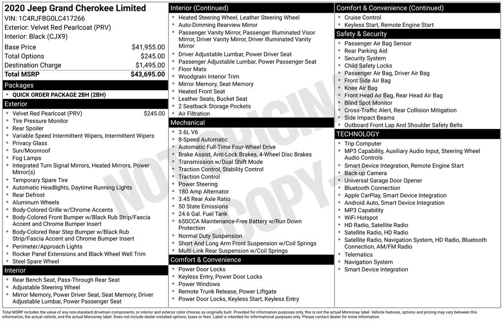 jeep grand cherokee 2020 1C4RJFBG0LC417266 image jeep grand cherokee 2020 1C4RJFBG0LC417266 image